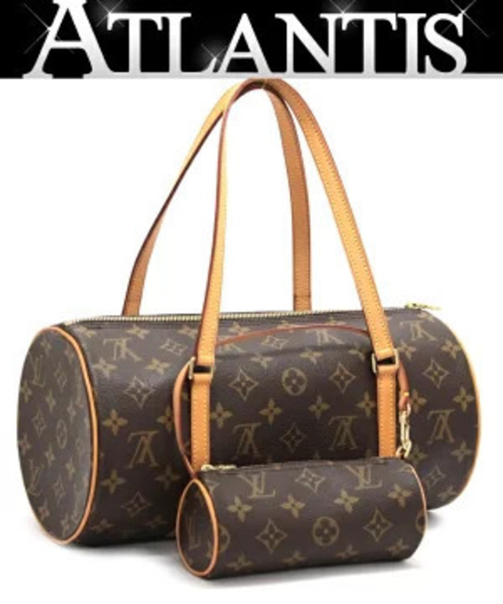 Louis Vuitton Papillon handbag Monogram pouch